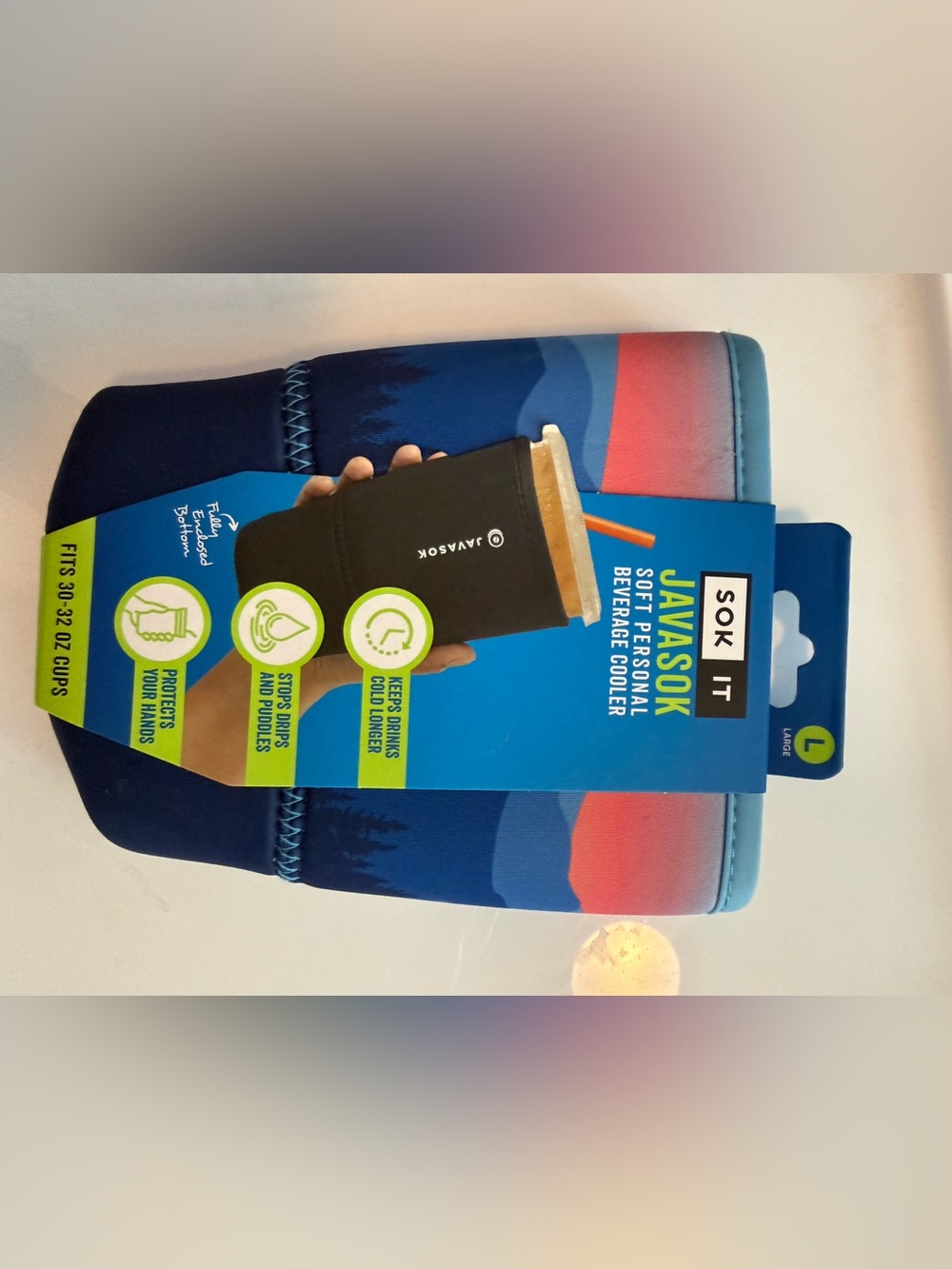 Sok It JavaSok Hot or Cold Personal Beverage koozie